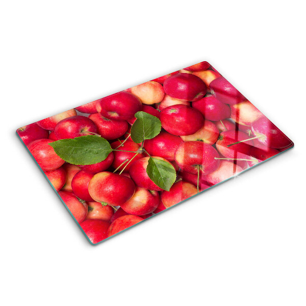 Snijplanken glas Appels in verschillende tinten