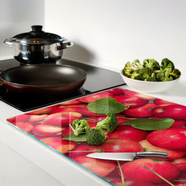 Snijplanken glas Appels in verschillende tinten