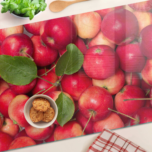 Snijplanken glas Appels in verschillende tinten