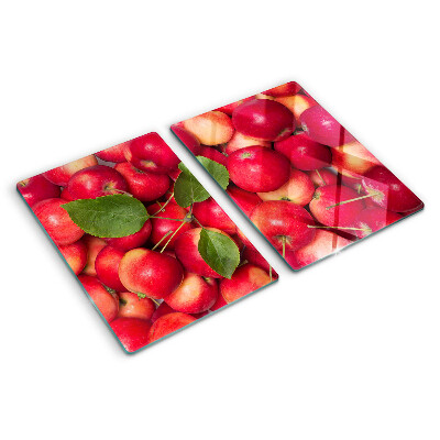 Snijplanken glas Appels in verschillende tinten