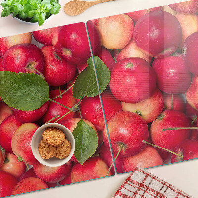 Snijplanken glas Appels in verschillende tinten