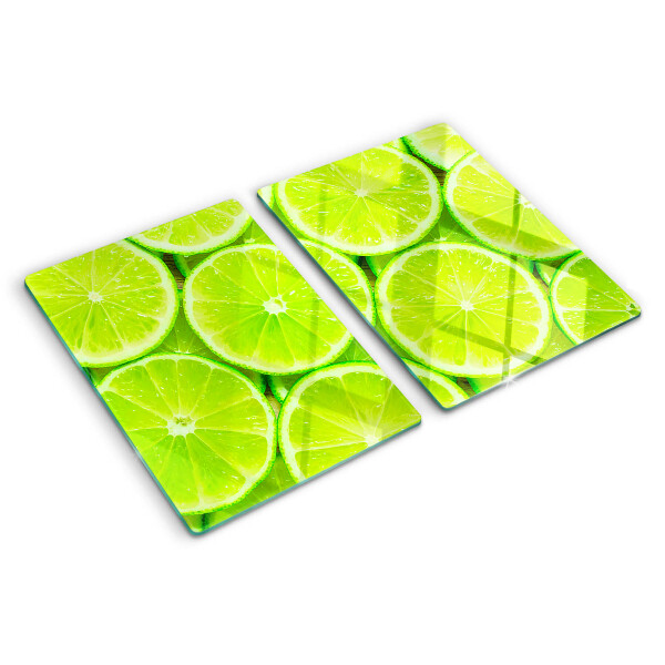 Glazen snijplanken Limoenschijfjes