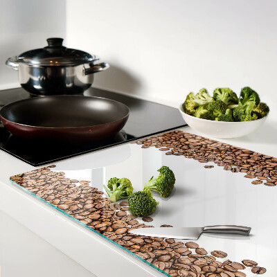 Snijplanken van glas Koffiebonen