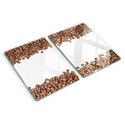 Snijplanken van glas Koffiebonen