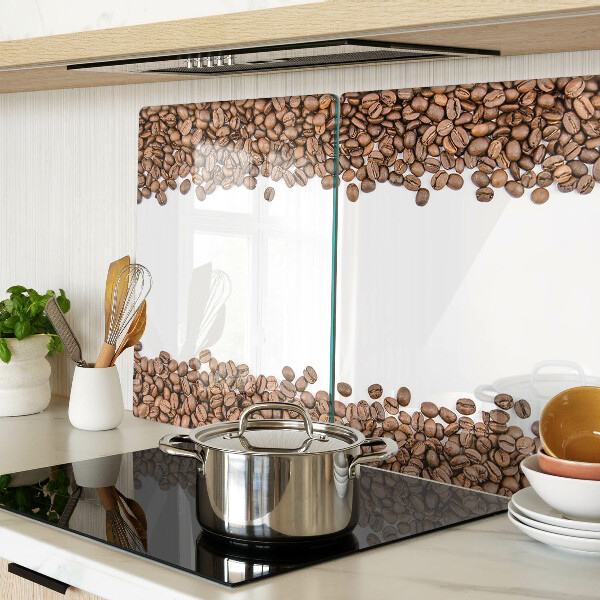 Snijplanken van glas Koffiebonen