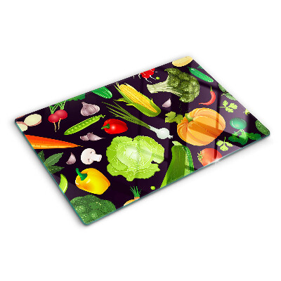 Glazen snijplanken Groenten en kruiden