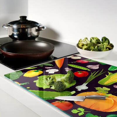 Glazen snijplanken Groenten en kruiden