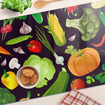 Glazen snijplanken Groenten en kruiden