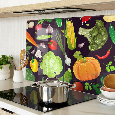 Glazen snijplanken Groenten en kruiden