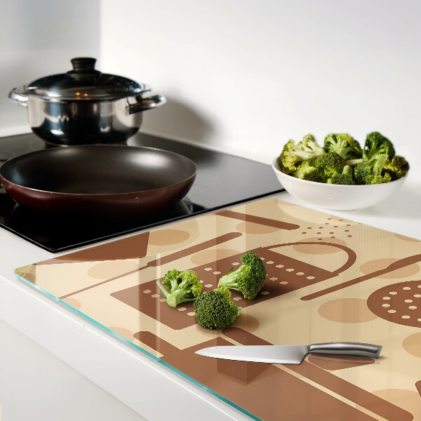 Snijplanken glas Keukenaccessoires in retrostijl