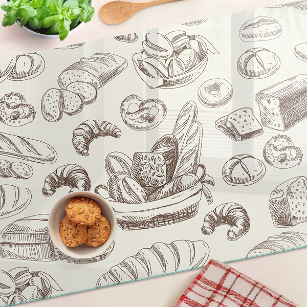 Glazen snijplanken Gebak en zoete snacks