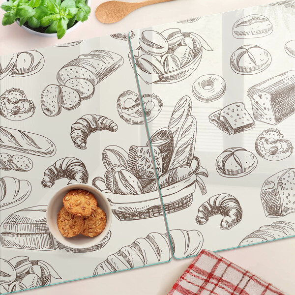 Glazen snijplanken Gebak en zoete snacks