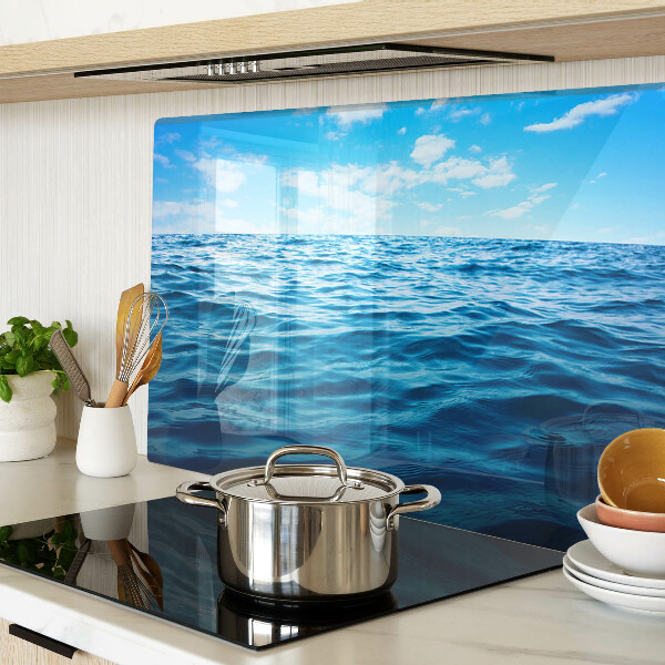 Snijplanken glas Zee en lucht