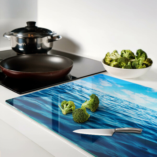 Snijplanken glas Zee en lucht