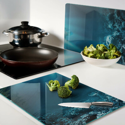 Glazen snijplanken Onderwaterlandschap met een koraalrif