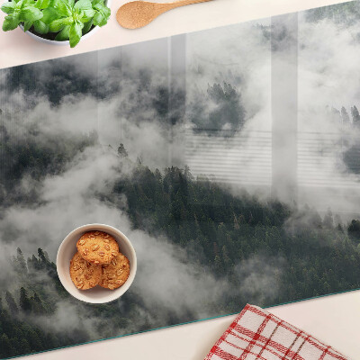 Glazen snijplanken Bergen in de wolken