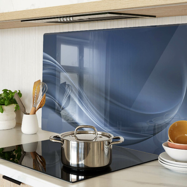 Glazen snijplanken Golven in verschillende tinten blauw