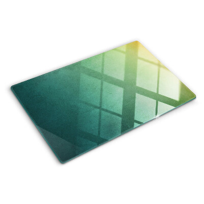 Snijplanken glas Gradiëntreflecties in het raam