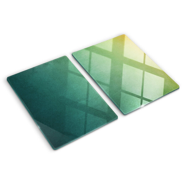 Snijplanken glas Gradiëntreflecties in het raam