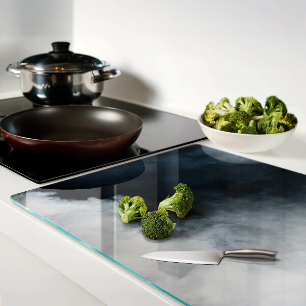 Snijplanken van glas Beslagen ramen