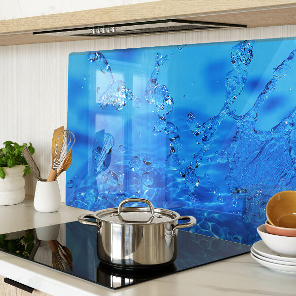 Snijplanken glas Water en luchtbellen