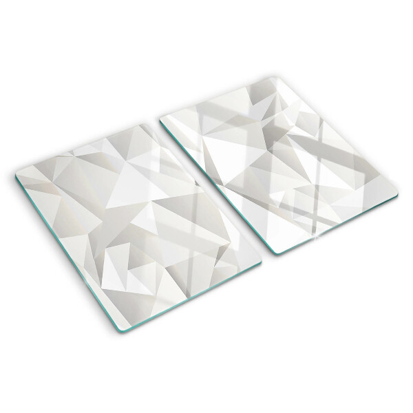 Glazen snijplanken Motief met geometrische vormen