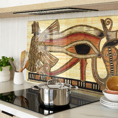 Glazen snijplanken Egyptisch hiërogliefmotief