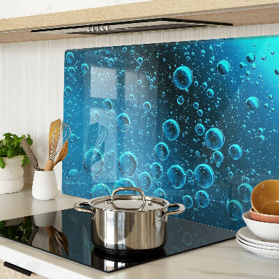 Glazen snijplanken Bellen in het water