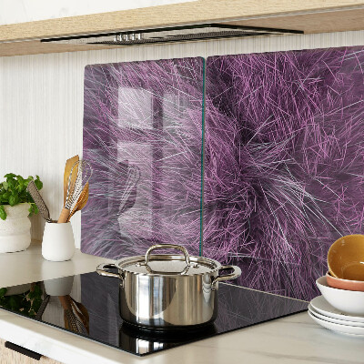Snijplanken van glas Paarse vacht