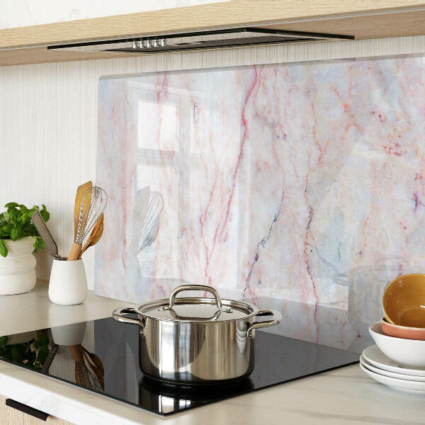Glazen snijplanken Marmerpatroon in roze tinten