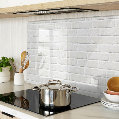 Glazen snijplanken Bakstenen muur