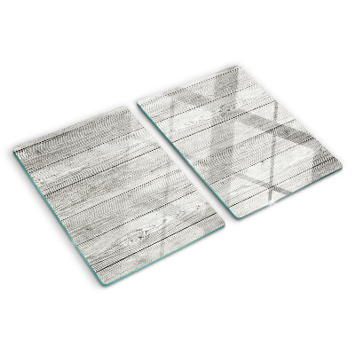 Snijplanken glas Houten plank in grijstinten