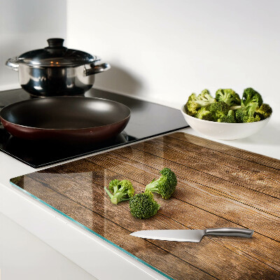 Snijplanken glas Houten plank met een raam