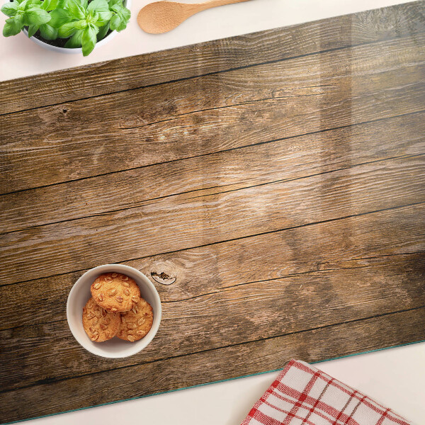 Snijplanken glas Houten plank met een raam