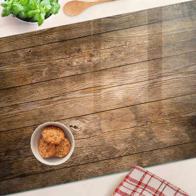 Snijplanken glas Houten plank met een raam