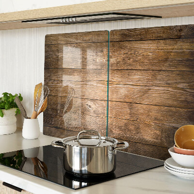 Snijplanken glas Houten plank met een raam