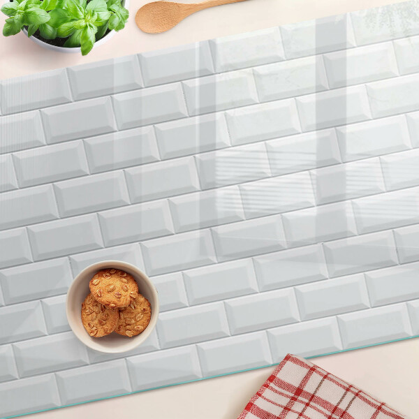 Snijplanken glas Bakstenen muur