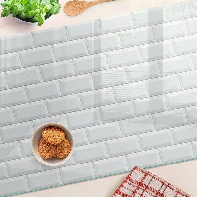 Snijplanken glas Bakstenen muur