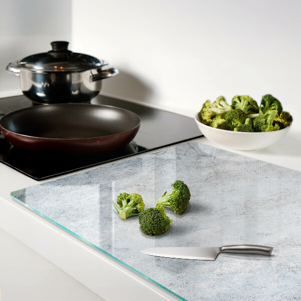 Snijplanken glas Betoneffect met reflectie