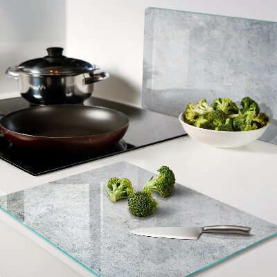 Snijplanken glas Betoneffect met reflectie