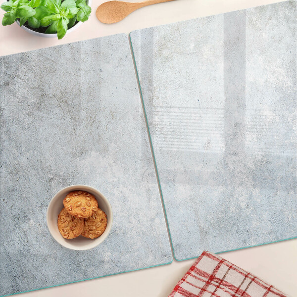 Snijplanken glas Betoneffect met reflectie