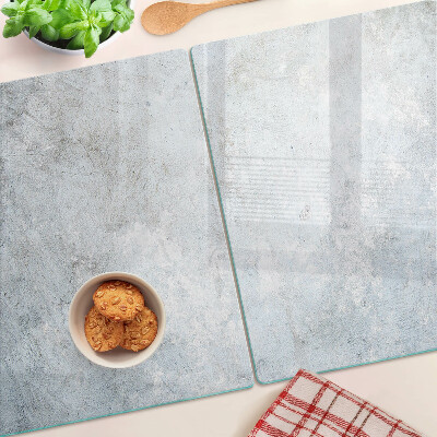 Snijplanken glas Betoneffect met reflectie
