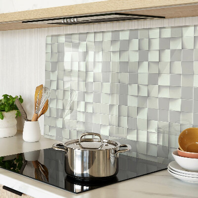 Snijplanken glas Mozaïek in grijstinten