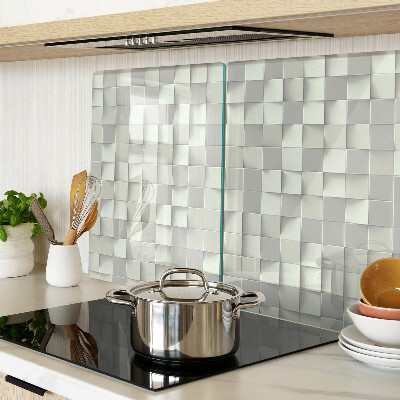 Snijplanken glas Mozaïek in grijstinten