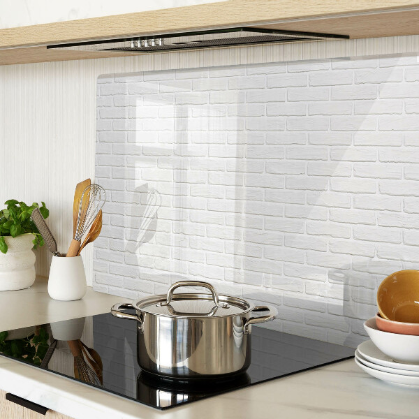 Glazen snijplanken Bakstenen muur