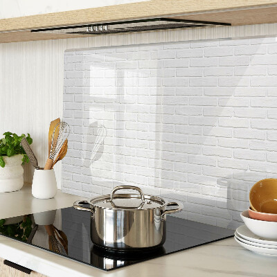 Glazen snijplanken Bakstenen muur