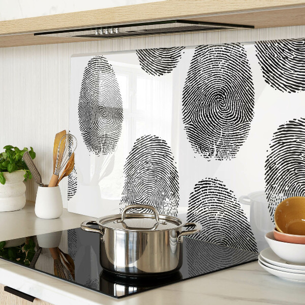 Snijplanken glas Vingerafdrukken