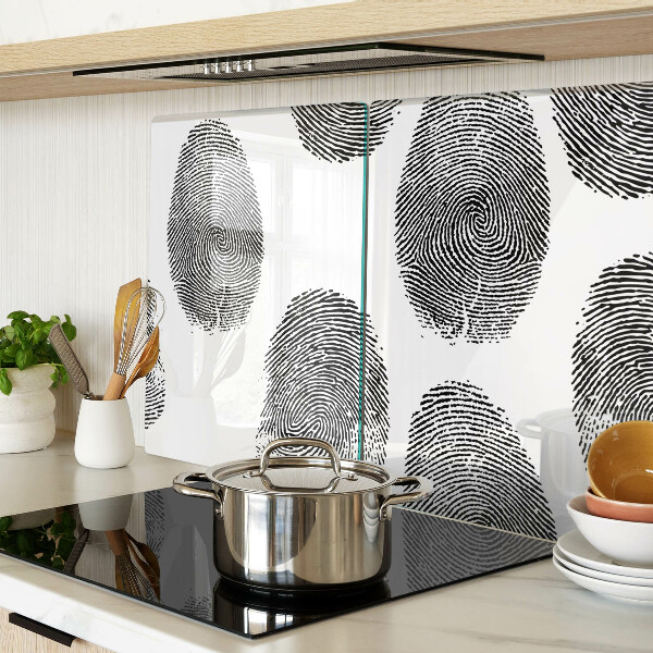 Snijplanken glas Vingerafdrukken