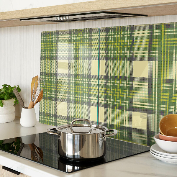 Glazen snijplanken Geruit motief