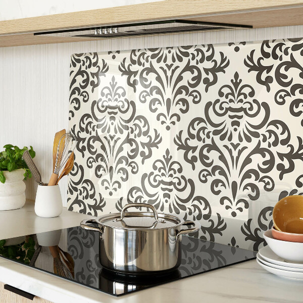 Snijplanken glas Plantenpatroon in barokstijl